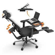 Lade das Bild in den Galerie-Viewer, NEWTRAL MagicH-BPro Ergonomic Chair: Adaptive Comfort with Footrest & Auto-Following Backrest