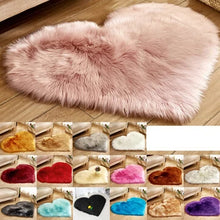 Load image into Gallery viewer, Soft Luxe Heart-Shaped Plush Area Rug - Top-Rated Comfort for Your Home