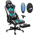 Carica l'immagine nel visualizzatore di Gallery, Douxlife Ergonomic Gaming Chair with Massage - High Back, Customized Comfort, 2023