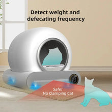 Carica l'immagine nel visualizzatore di Gallery, Tonepie 65L Self-Cleaning Cat Litter Box - Top-Rated, Fully Enclosed Pet Toilet