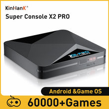 Lade das Bild in den Galerie-Viewer, KINHANK Super Console X2 Pro - 60,000 Retro Games & Gamepad Gift for Kids