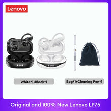 Lade das Bild in den Galerie-Viewer, Lenovo LP75 TWS Bluetooth Headphones - Noise-Cancelling, Waterproof, LED Display