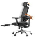 Lade das Bild in den Galerie-Viewer, NEWTRAL MagicH-BPro Ergonomic Chair: Adaptive Comfort with Footrest & Auto-Following Backrest