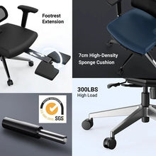 Lade das Bild in den Galerie-Viewer, NEWTRAL Pro Ergonomic Office Chair - Adjustable Lumbar Support, Footrest & 4D Armrests for Ultimate Comfort