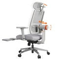 Lade das Bild in den Galerie-Viewer, NEWTRAL MagicH-BPro Ergonomic Chair: Adaptive Comfort with Footrest & Auto-Following Backrest