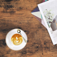 Load image into Gallery viewer, VASAGLE Industrial Side Table - Easy Assembly, Rustic Brown Finish, Perfect for Living Room & Bedroom