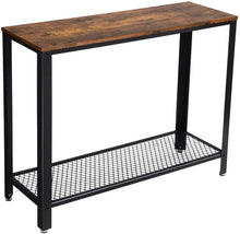 Lade das Bild in den Galerie-Viewer, VASAGLE Vintage Entryway Console Table - Top-Rated, Easy Assembly, Perfect for Living Room & Bedroom