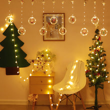 Charger l&#39;image dans la galerie, Christmas Led Curtain  Lights For Indoor Windows Doors Bedroom Decoration
