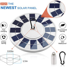 Load image into Gallery viewer, Waterproof IP65 Flagpole Solar  Light 128 Led Super Bright Solar Light Flagpole lights
