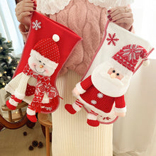 Cargar imagen en el visor de la galería, Christmas  Stocking Snowman Santa Claus For Christmas Tree Decoration Candy Bag Gift W508 Santa Claus
