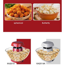 Load image into Gallery viewer, Popcorn  Machine Automatic Household Electric Popcorn Snacks Making Device White
