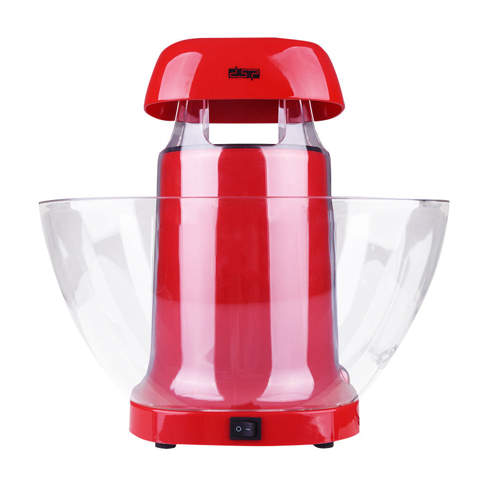 Popcorn  Machine Automatic Household Electric Popcorn Snacks Making Device Red