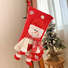 Load image into Gallery viewer, Christmas  Stocking Snowman Santa Claus For Christmas Tree Decoration Candy Bag Gift W508 Santa Claus
