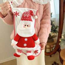 Cargar imagen en el visor de la galería, Christmas  Stocking Snowman Santa Claus For Christmas Tree Decoration Candy Bag Gift W508 Santa Claus
