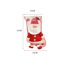 Load image into Gallery viewer, Christmas  Stocking Snowman Santa Claus For Christmas Tree Decoration Candy Bag Gift W508 Santa Claus
