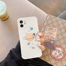 Load image into Gallery viewer, Mobile Phone Case TPU Cartoon Pattern Painting Planet Spaceman for iphone 11 white_iphone11ProMax
