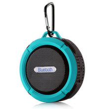 Carica l&#39;immagine nel visualizzatore di Gallery, C6 Waterproof Speaker Suction Cup Mini Bluetooth-compatible Stereo Speaker Outdoor Sports Mini Subwoofer Small Speaker Blue
