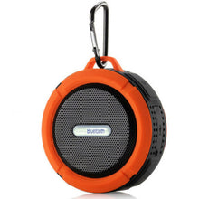 Carica l&#39;immagine nel visualizzatore di Gallery, C6 Waterproof Speaker Suction Cup Mini Bluetooth-compatible Stereo Speaker Outdoor Sports Mini Subwoofer Small Speaker Blue
