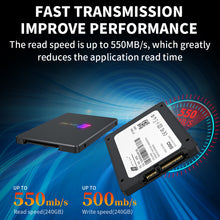 Carica l&#39;immagine nel visualizzatore di Gallery, Luminous  Internal  Solid  State  Drive Sata 3 SSD Up To 500 Mb/s 8gb 16GB 32GB 60GB 120GB 240GB
