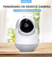 Lade das Bild in den Galerie-Viewer, Camera Wifi High-definition Infrared Two-way Voice Intercom Remote Monitoring Camera White
