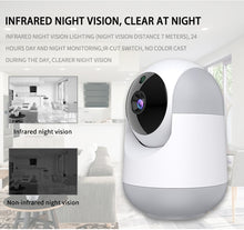 Lade das Bild in den Galerie-Viewer, Camera Wifi High-definition Infrared Two-way Voice Intercom Remote Monitoring Camera White
