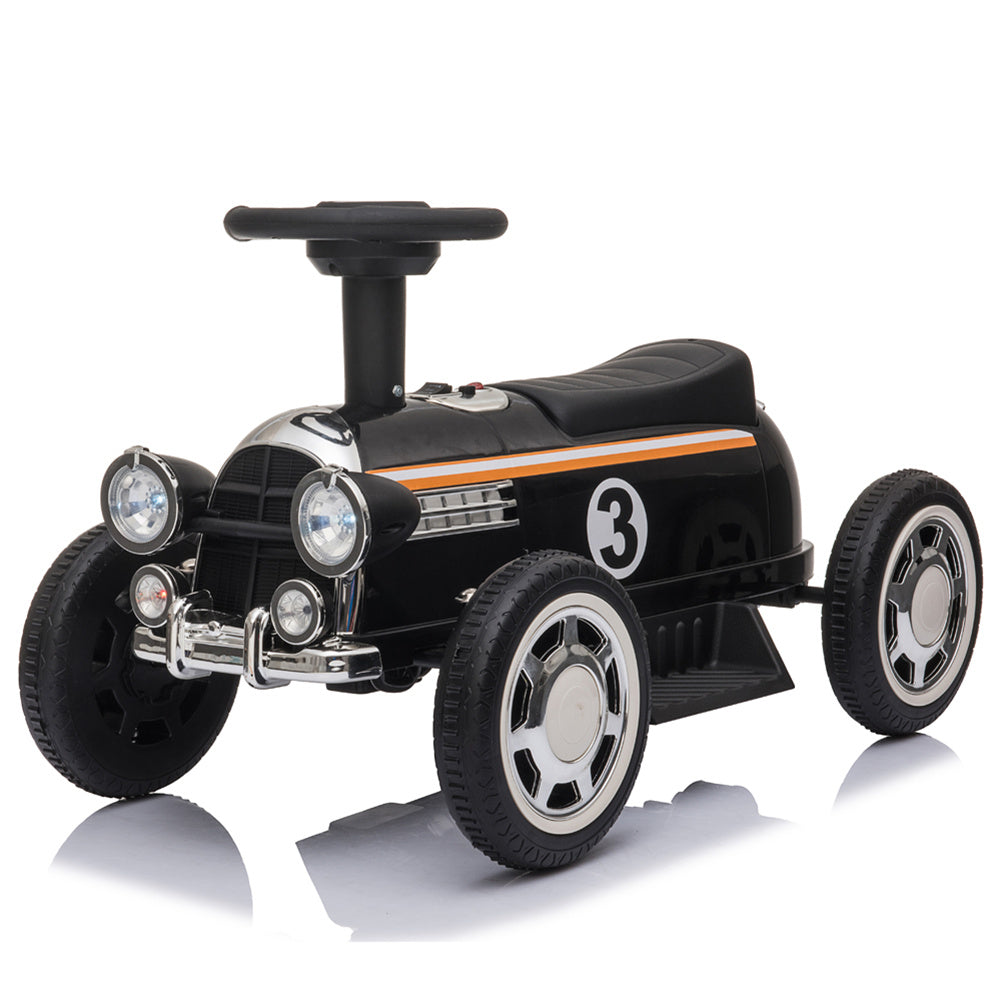 Single-drive 6v 4.5a.h Electric  Scooter With Music Horn Headlights Without Remote Control Wh5588 black