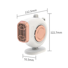 Cargar imagen en el visor de la galería, Car  Heater 12v Dual-purpose Portable Instant Heating Car Heater Defrost Heater 1.5m Line White
