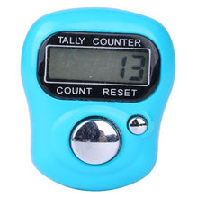 Load image into Gallery viewer, Digit Lcd Electronic Digital Display Finger  Ring Hand Tally Counter Gift random color
