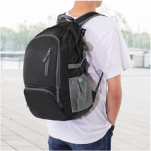 Charger l&#39;image dans la galerie, Laptop  Backpack Foldable 35l 420d Nylon Lightweight Laptop Backpack For Cycling Hiking Camping Black
