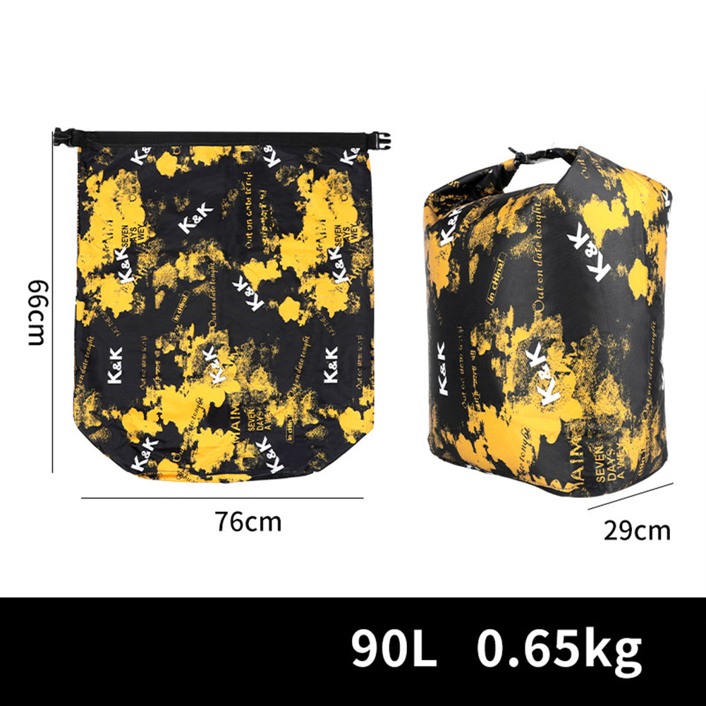 Live  Fish  Bag Foldable Portable Thickened Coated Waterproof Fishing Bag Thick colorful large (capacity 90L)_Live fish bag