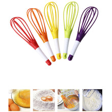 Load image into Gallery viewer, Rotary  Whisk Dual-purpose Folding Rotatable Egg Beaters Detachable Washable Food-grade Whisk Cook Tools Green
