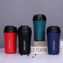 Charger l&#39;image dans la galerie, 304 Stainless Steel Vacuum  Cup Portable Water Bottle Double-drink Vacuum Coffee Cup Red
