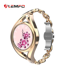 Charger l&#39;image dans la galerie, Smart  Watch Bluetooth-compatible 5.0 Heart Rate Monitor Ip68 Waterproof Smartwatch Gold
