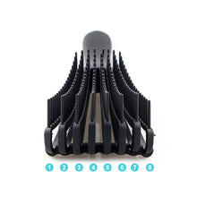 Load image into Gallery viewer, Hair  Smoothing  Comb Scalp Massage Hair Comb Multi-function Dry Wet Curly Hair Home Barber Accessories Black_18-25CM
