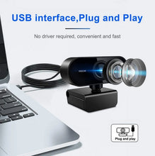 Load image into Gallery viewer, Camera High-definition Webcast Usb Camera Computer Meeting Video Intercom Camera 1080p Black
