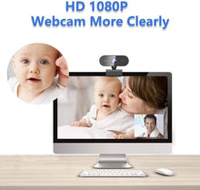 Lade das Bild in den Galerie-Viewer, Camera High-definition Webcast Usb Camera Computer Meeting Video Intercom Camera 1080p Black
