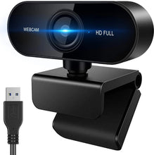 Load image into Gallery viewer, Camera High-definition Webcast Usb Camera Computer Meeting Video Intercom Camera 1080p Black
