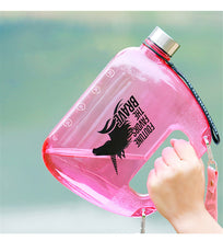 Load image into Gallery viewer, 1500ML Sports  Back  Kettle Creative Backpack Water Bottle Frosted Cup For Gym Fitness Tourism Transparent

