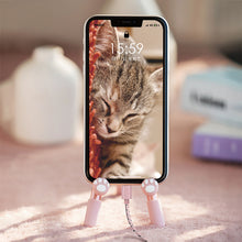 Last inn bildet i Galleri-visningsprogrammet, Phone  Holder Cartoon Cat Style Metal Foldable Extend Support Mobile Phone Desktop Stand Space gray
