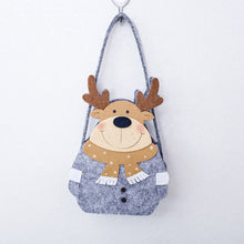 Charger l&#39;image dans la galerie, Felt  Mini  Christmas  Candy  Gift  Bag Creative Merry Christmas Elk Snowman Decoration Pendant Christmas elk
