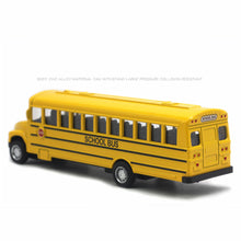 Carica l&#39;immagine nel visualizzatore di Gallery, 1:43 Alloy Classic  School  Bus  Model 14cm Yellow Children Pull Back Car Toy Decoration As shown
