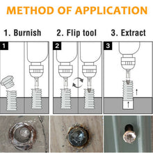 Carica l&#39;immagine nel visualizzatore di Gallery, 6pcs/set Damaged  Screw  Extractor Kit Remover Extractor Easily Take Out Demolition Tools 4341 material 6pcs plastic box
