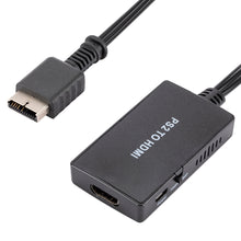 Load image into Gallery viewer, PS2 To HDMI-compatible  Converter PS2 Component To HDMI-compatible  Audio HD Game Console Adapter Black
