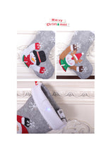 Load image into Gallery viewer, Christmas Stocking Gift  Bag Cute Candy Bag Tree Pendant Decoration With Lights Lighted socks deer
