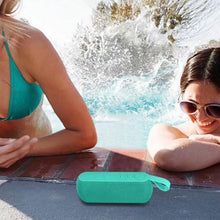 Load image into Gallery viewer, Q106 Wireless Bluetooth-compatible  Speaker 4.2 Outdoor Stereo Music Player Rechargeable Subwoofer green
