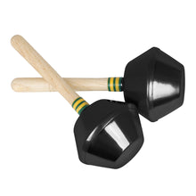 Charger l&#39;image dans la galerie, Children Instruments Hand-operated Sand  Hammer Music Accompaniment Sand Rattles Ball black
