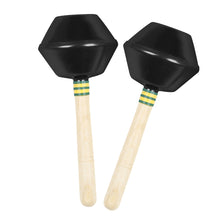 Charger l&#39;image dans la galerie, Children Instruments Hand-operated Sand  Hammer Music Accompaniment Sand Rattles Ball black
