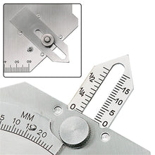 Carica l&#39;immagine nel visualizzatore di Gallery, MG-8 Silver Bridge Cam Gauge Test Ulnar 2&quot;&quot;/ 50mm Mayitr Welding Gauge Welder Gauge Measuring  Tool MG-8
