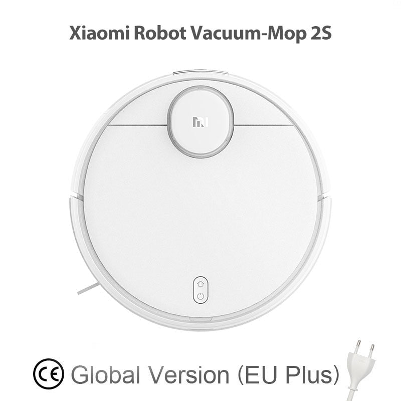 Xiaomi-Robot aspirador 2S LDS versión Global, navegación 2200pa, fregado, barrido, succión, tipo Mijia, aplicación de Control remoto, barredora