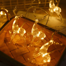 Carica l&#39;immagine nel visualizzatore di Gallery, Deer Pendant String  Lights Christmas Series Holiday Lantern String Decorative Lights
